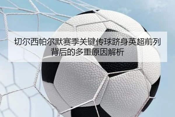 切尔西帕尔默赛季关键传球跻身英超前列背后的多重原因解析